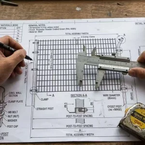 Custom wire mesh design with 20+ wire diameters and 50+ mesh counts
